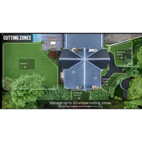 I215 8.6 In. Robot Lawn Mower (1/2 Acre) Lidar + Vision, Auto Mapping, App Control, Multi-Zone, AI Obstacle Avoidance