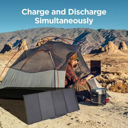 1800W Output/3000W Peak Push-Button Start Battery Generator DELTA 1300 for Home Backup Power, Camping and Rvs