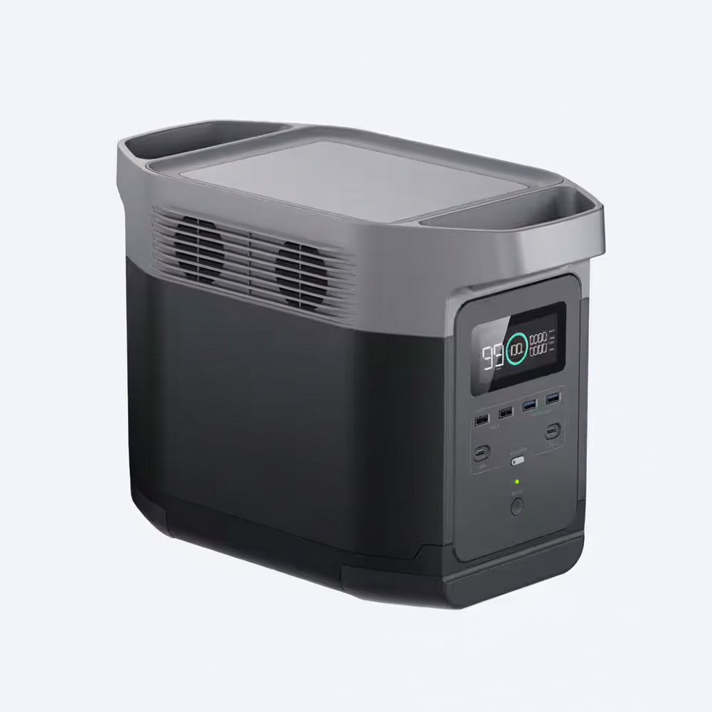 1800W Output/3000W Peak Push-Button Start Battery Generator DELTA 1300 for Home Backup Power, Camping and Rvs