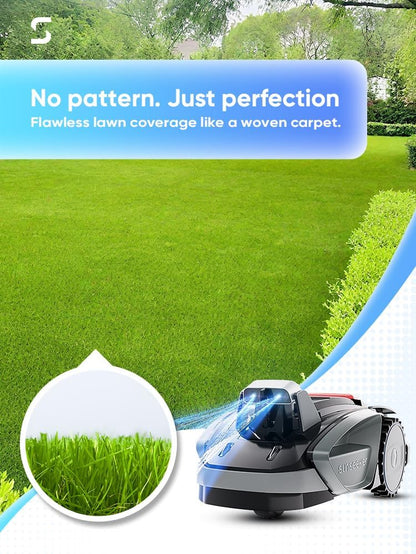 V3 Robot Lawn Mower, Vision AI, 0.15 Acre, Wire-Free