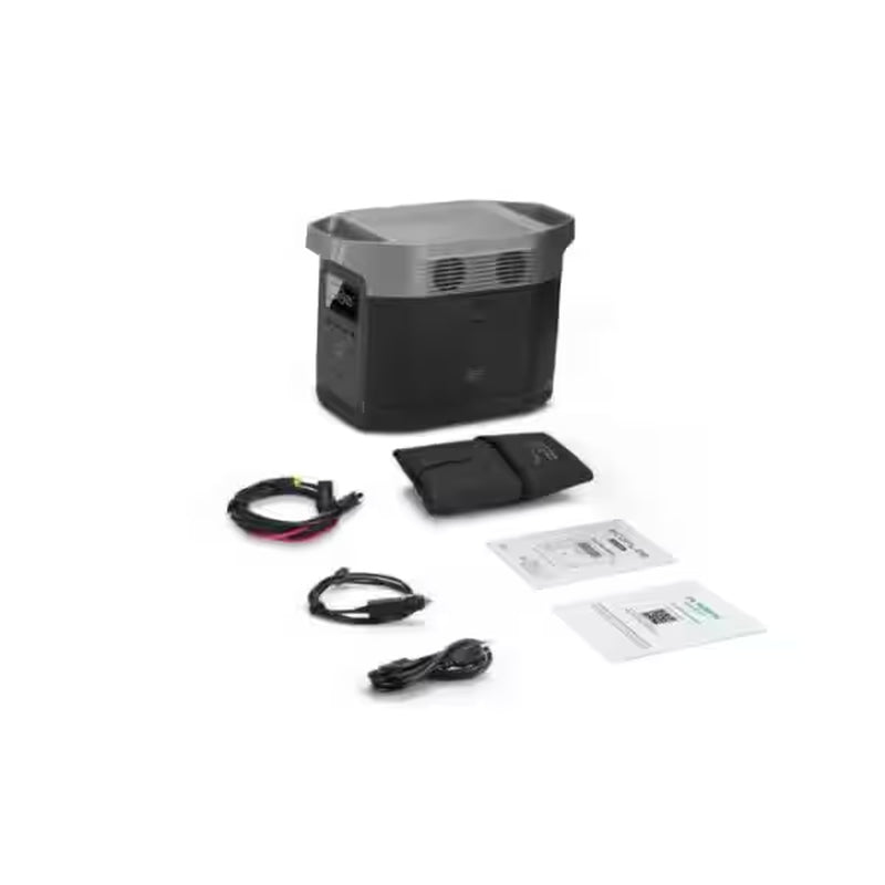 1800W Output/3000W Peak Push-Button Start Battery Generator DELTA 1300 for Home Backup Power, Camping and Rvs